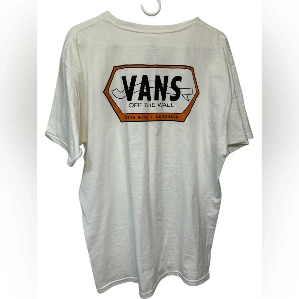 Vans Off the Wall Costa Mesa graphic tee shirt